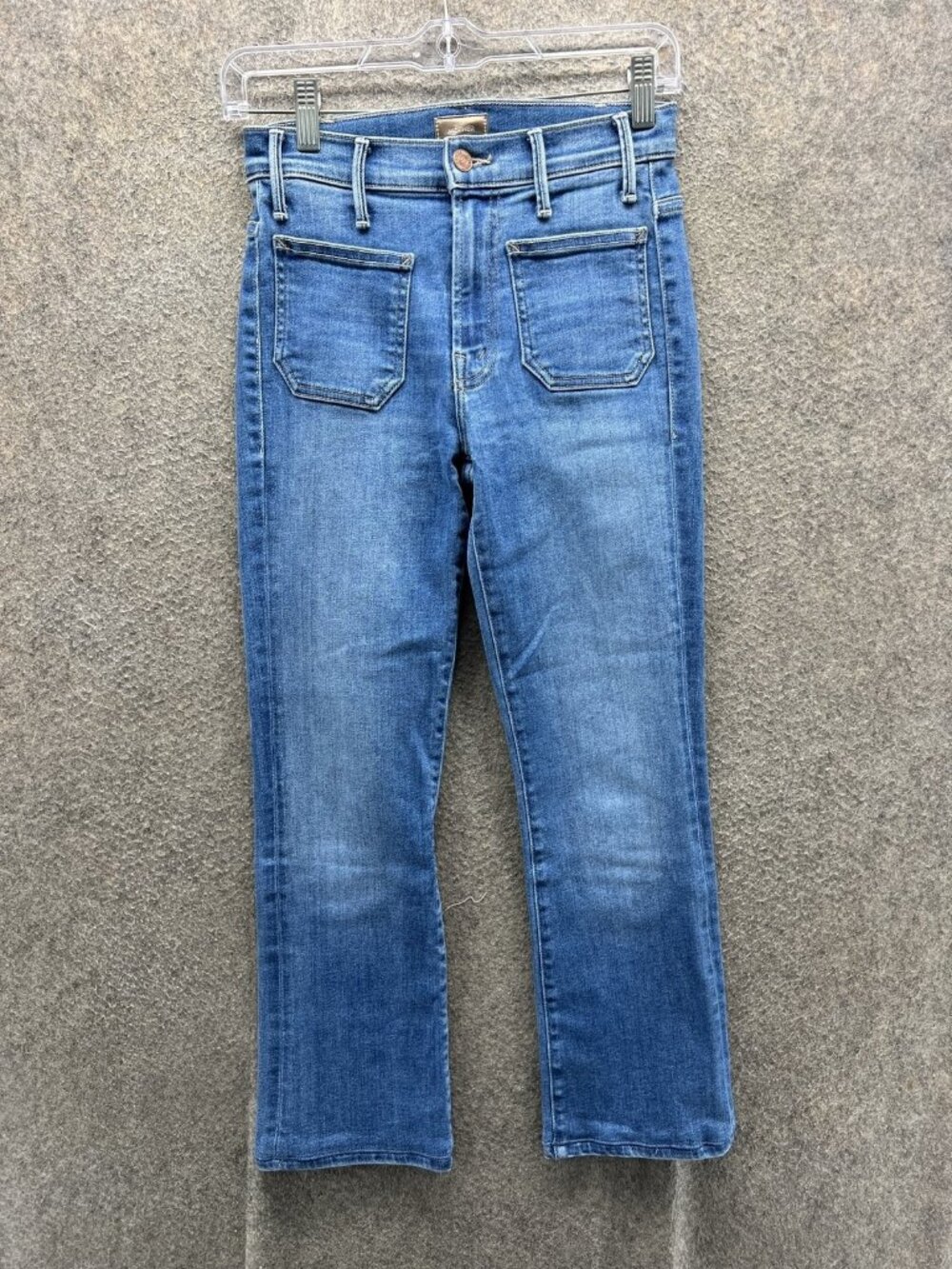 Mother Jeans Womens 25 Blue Medium Wash Straight Leg Denim Pants Made In USA